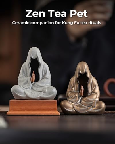 Ceramic Zen Figurine Faceless Tea Pet