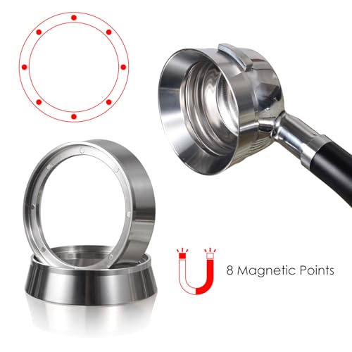 Magnetic Espresso Dosing Funnel for 58mm Portafilter
