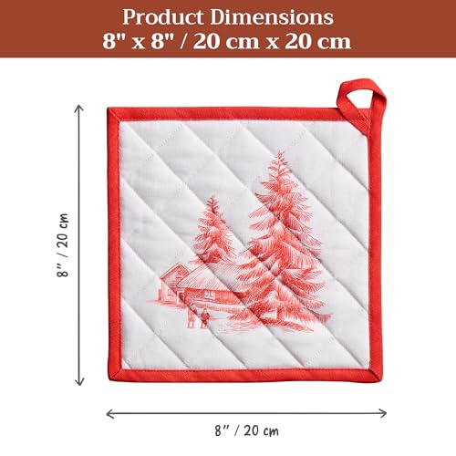 Pot Holders 100% Cotton Potholders (2 Count)