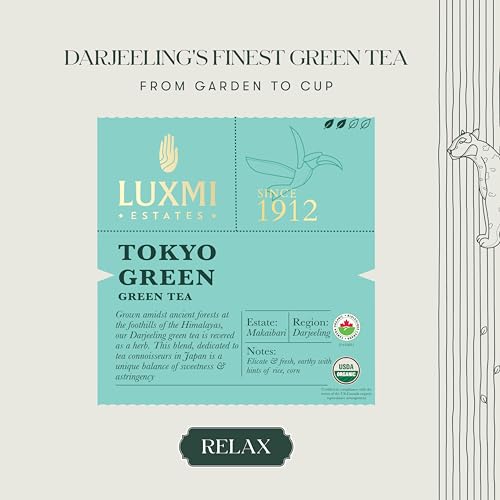 Estates Tokyo Green Organic Green Tea (50 Count)