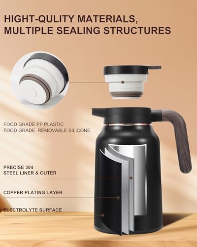 51 Oz Carafes for Hot Liquid (2 Count)