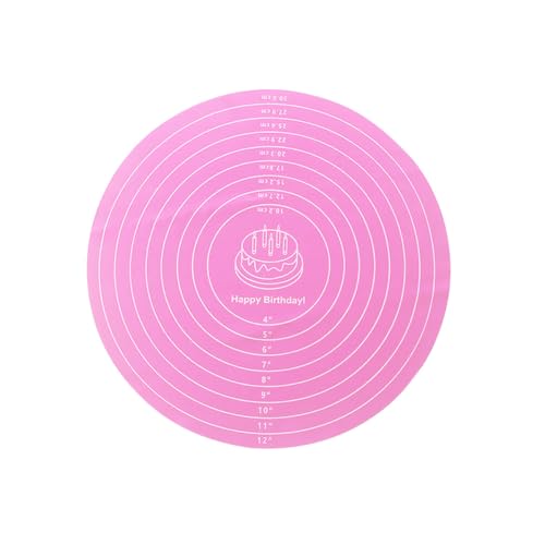 1 Pcs 12 Inch Silicone cake mats