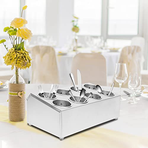 Stainless Steel Flatware Utensil Holder
