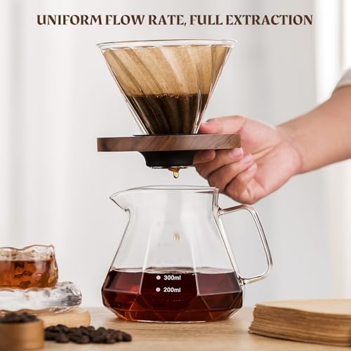 Pour Over Coffee Maker Set