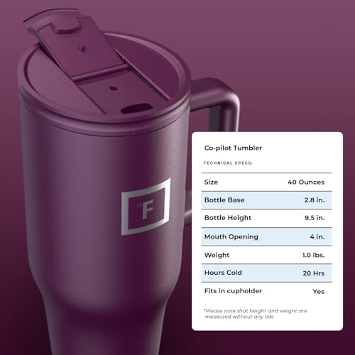 40 oz Co Pilot Insulated Travel Mug