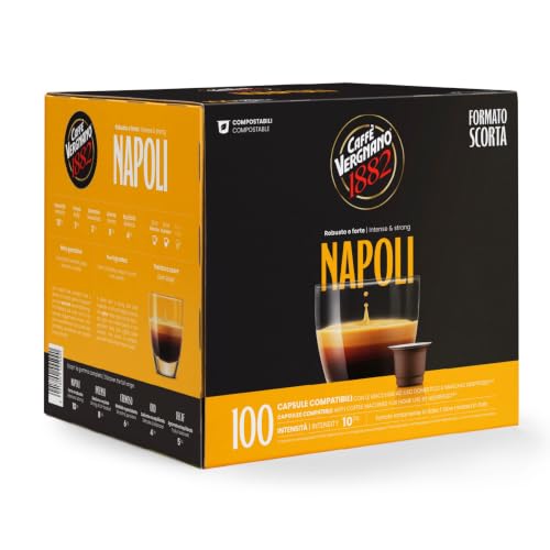 Caffe Vergnano Napoli Espresso Pods (100 Count)