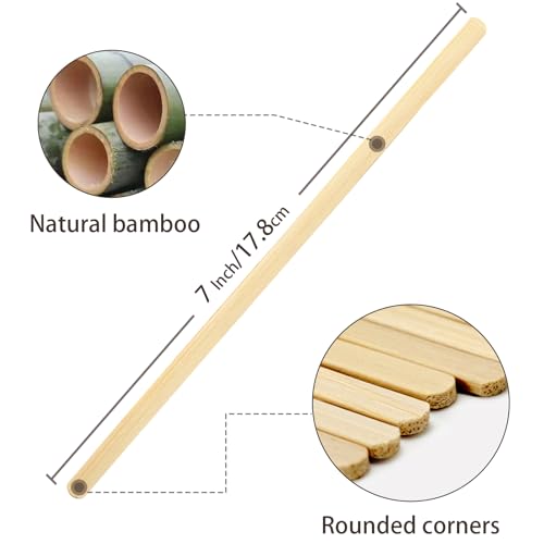 500Pcs Bamboo Coffee Stirrers Individually Wrapped
