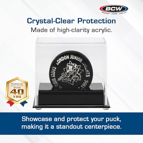 Acrylic Hockey Puck Display Case