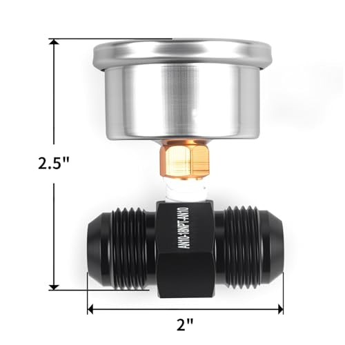 Universal 0 15psi Fuel Pressure Gauge 1