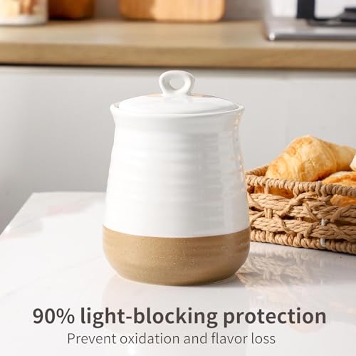 Ceramic Food Storage Jars (3 Count)