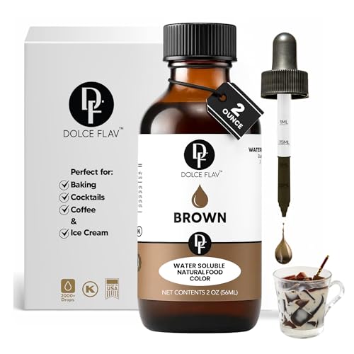 Natural Brown Food Coloring from Caramel