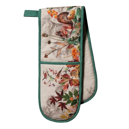 Double Oven Mitts 100% Cotton Double Oven Glove