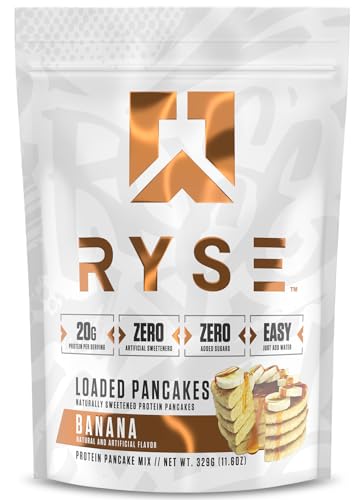 RYSE Loaded Protein Pancake & Waffle Mix (11.4993 Ounce)