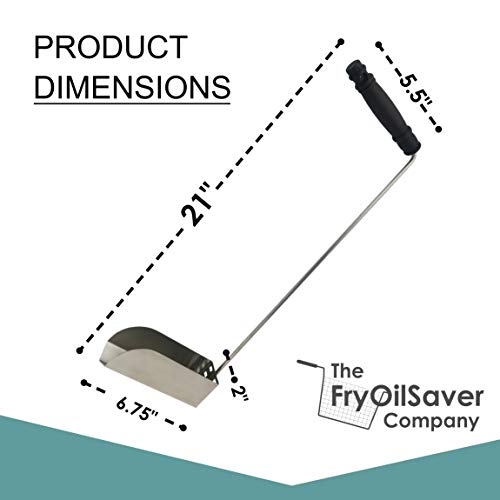V Shaped Deep Fryer Strainer Scoop