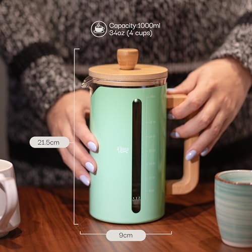 French Press 34 oz Coffee Maker