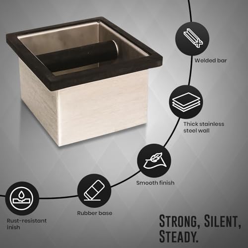 Espresso Grounds Knock Box