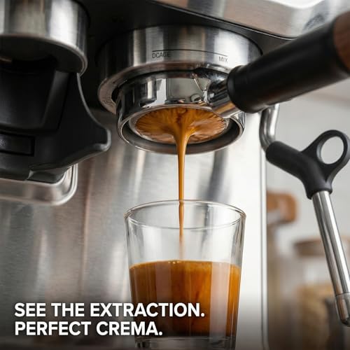 54mm Bottomless Portafilter for Breville 3 Ear Aluminum Handle