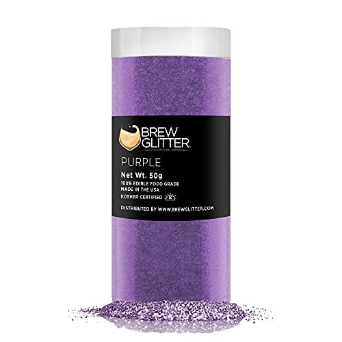 Purple BREW GLITTER Edible Glitter For Drinks