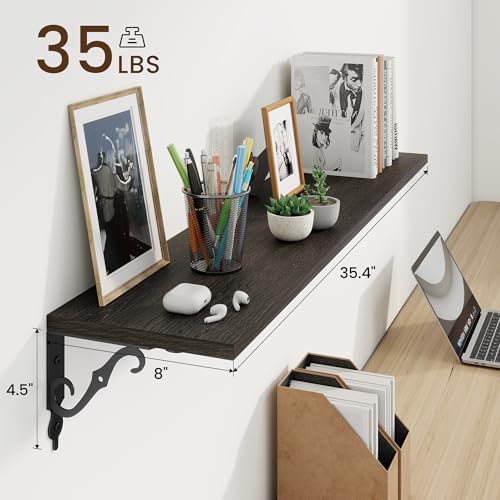 Floating Shelves for Wall Decor (2 Count)