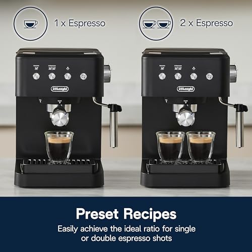 De’Longhi Classic Matte Black Espresso Machine