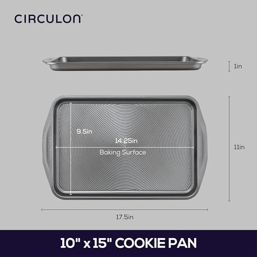 Total Bakeware Nonstick Cookie Baking Sheet