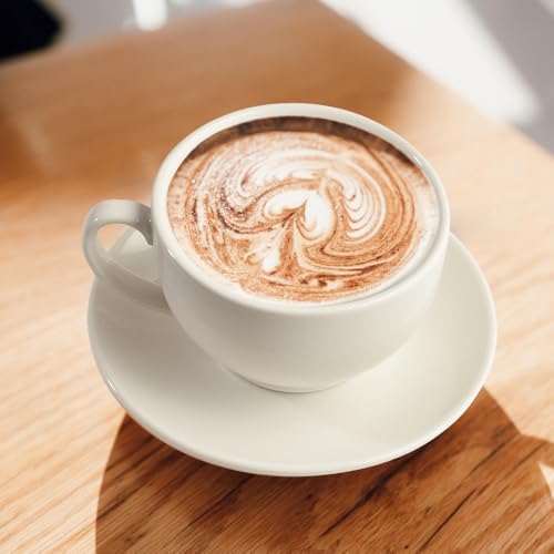 Porcelain Coffee Cup with Saucer 220ml (10.99 Count)