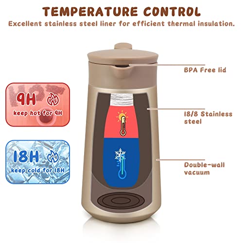 28oz Small Coffee Carafe Insulated Coffee Pot