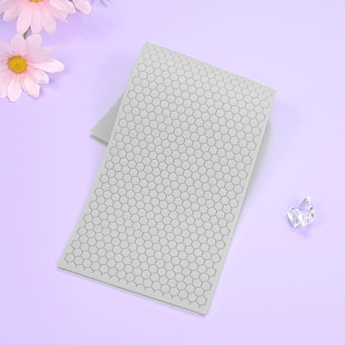 3D Hollow Out Lace Mold Honey Shape Cake Mold Decorative Lace Mat Sugar Craft Silicone Pad Honeycomb Fondant Moulds Decorating Tools Baking
