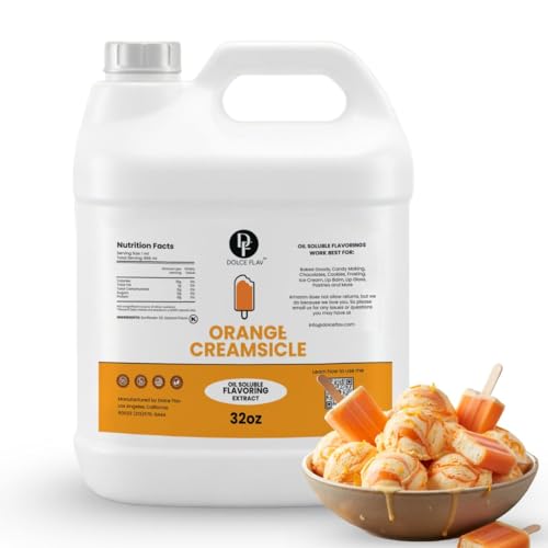 Orange Creamsicle Flavoring Oil 32 oz (32 Fl Oz)
