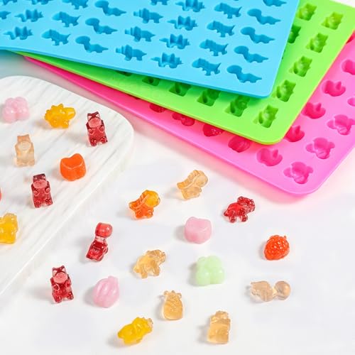 Gummy Candy Chocolate Molds (3 Count)