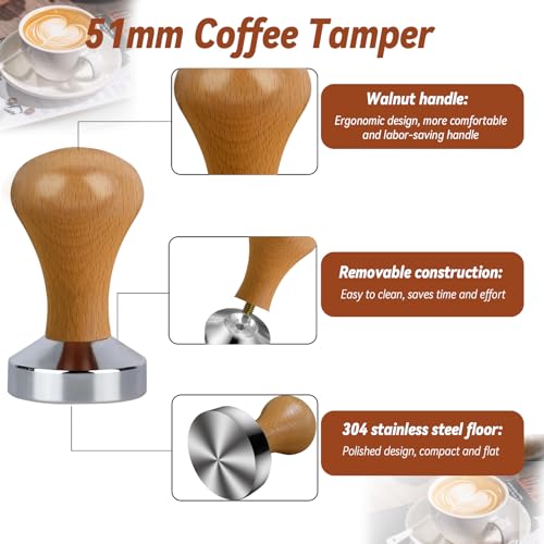 22 PCS Espresso Tamper Set
