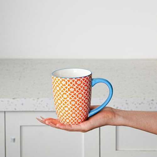 16 Oz Ceramic Coffee Mugs Set of 6 (6 Count)