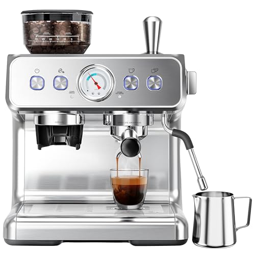 Espresso Machine with Grinder