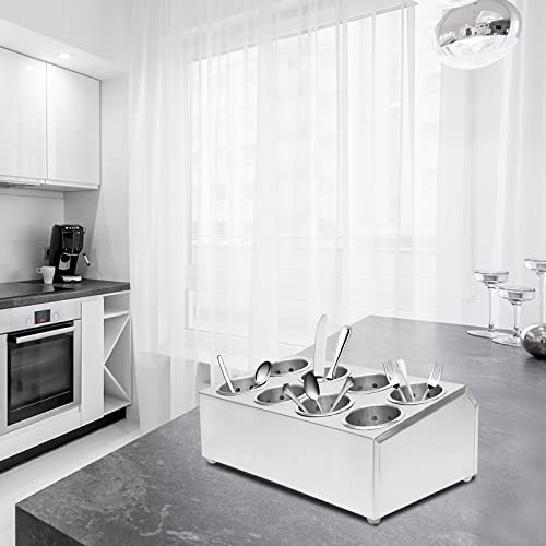 Stainless Steel Flatware Utensil Holder