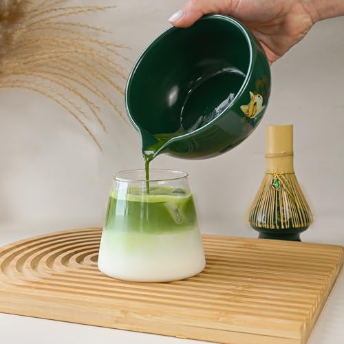 Cat Matcha Set Green