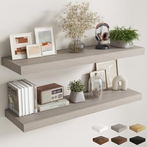 12 Inch Deep Floating Shelves (2 Count)