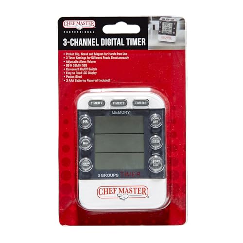 3 Channel Digital Timer by Chef Master