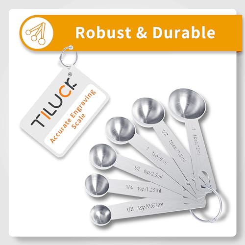 Stainless Steel Measuring Cups & Spoons Set