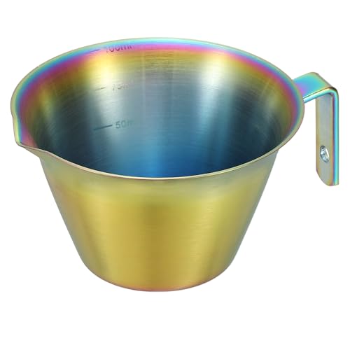1 Pcs Stainless Steel Espresso Cup with Handle