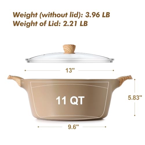 Ceramic Nonstick Stock Pot with Lid