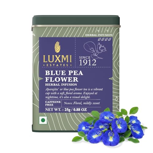 Estates Blue Pea Flower Herbal Infusion 25 gm Tin (50 Count)
