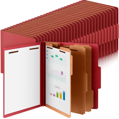 72 Pcs Classification Folder Letter Size (72 Count)