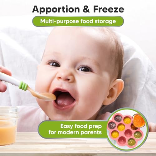 Silicone Food Freezer Trays with Lid