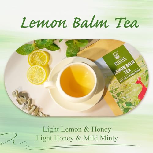 Lemon Balm Tea Bags 100 Count