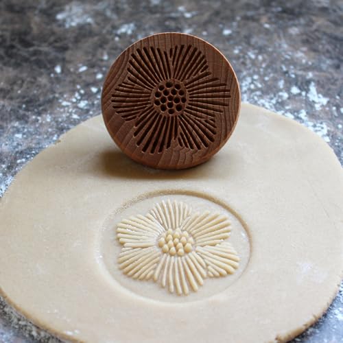 Flower Cookie Design Stamp by Fun Food Tools