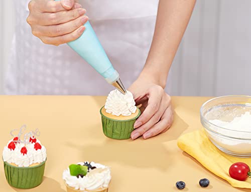 42 Piping Bags and Tips Set Frosting Piping Kit for Beginners & Pros