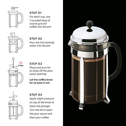 51oz Chambord French Press Coffee Maker