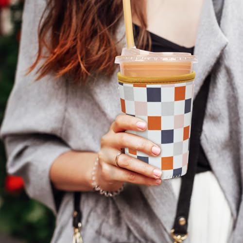 Reusable Insulated Neoprene Iced Coffee Cup Sleeve