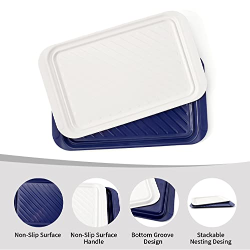 17" x 10.5" Grilling Prep and Serve Trays (2 Count)