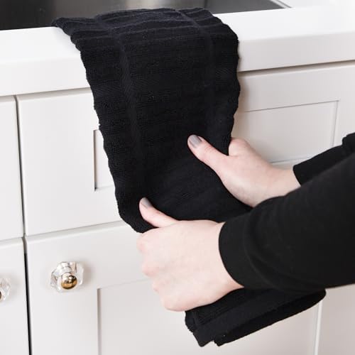 Solid & Coordinate Kitchen Towels (4 Count)